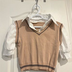 Preppy girl vibes shirt from YESSTYLE